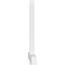 Ekena Millwork Eugene Architectural Grade PVC Gable Bracket, 84"W x 52 1/2"H x 4"D x 6"F, 15/12 Pitch GBP084X53X0406EUG00 - alternate 4